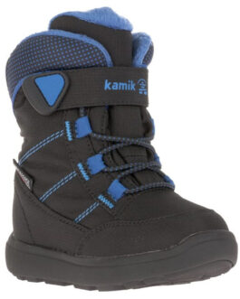 Dětské sněhule Kamik Stance 2 Velikost bot (EU): 32 / Barva: černá/modrá