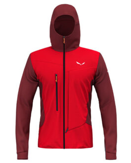 Pánská bunda Salewa SELLA DST HYB JACKET M Velikost: XL / Barva: červená