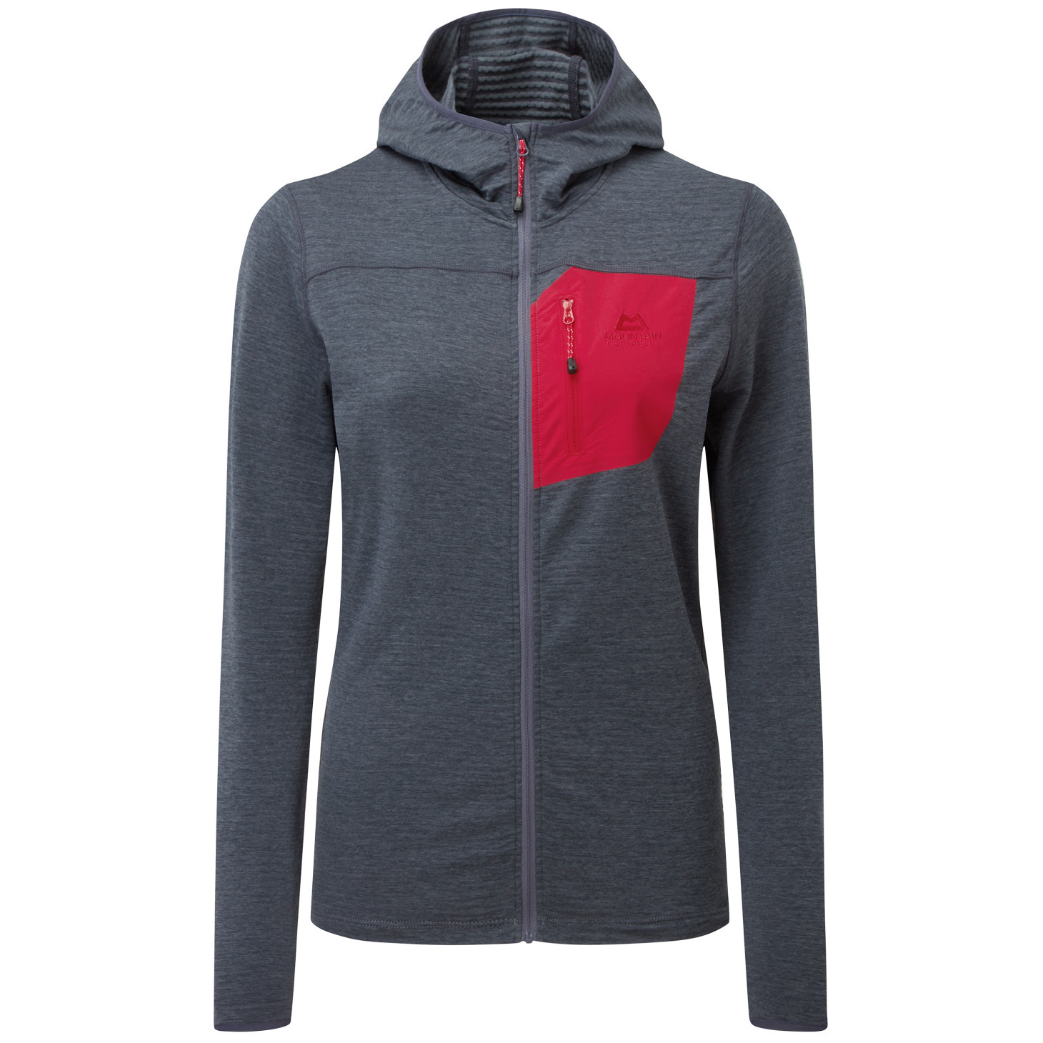 Dámská mikina Mountain Equipment Lumiko Hooded Wmns Jacket Velikost: M / Barva: šedá