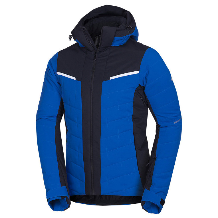 Pánská lyžařská bunda Northfinder Clyde Velikost: XL / Barva: modrá/černá