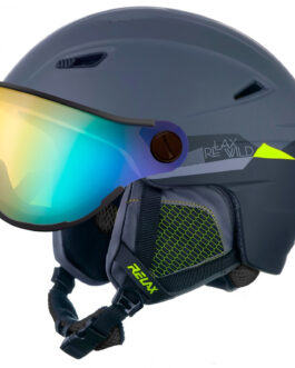 Lyžařská přilba Relax Stealth (2020) Velikost helmy: 56-58 cm / Barva: šedá/černá