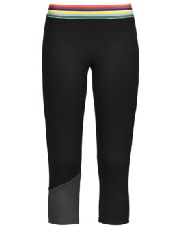 Dámské 3/4 spodky Ortovox Fleece Light Short Pants W Velikost: M / Barva: černá