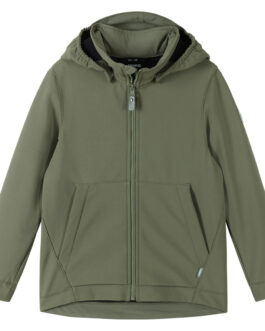 Dětská softshellová bunda Reima Koivula Dětská velikost: 140 / Barva: zelená