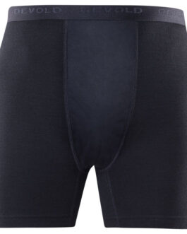 Pánské boxerky Devold Duo Active Man Boxer Windstopp Velikost: XL / Barva: černá