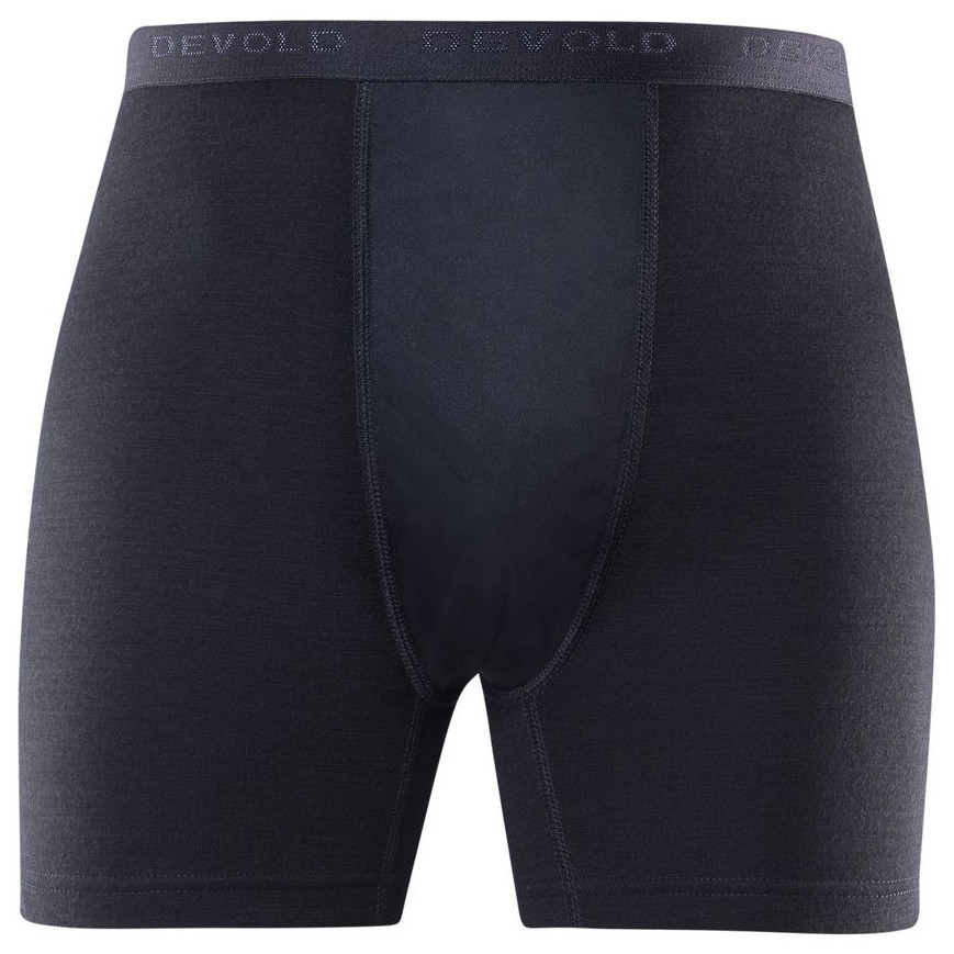 Pánské boxerky Devold Duo Active Man Boxer Windstopp Velikost: XL / Barva: černá