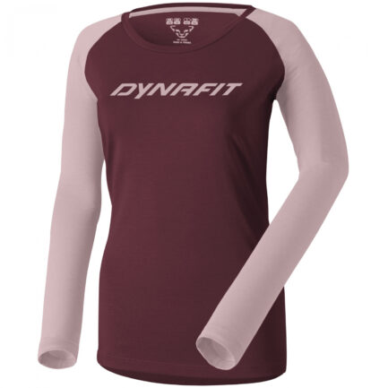 Dámské triko Dynafit 24/7 W L/S Tee Velikost: S / Barva: růžová