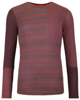 Dámské funkční triko Ortovox 185 Rock’N’Wool Long Sleeve W Velikost: S / Barva: růžová