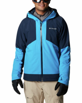 Pánská zimní bunda Columbia Centerport™ II Jacket Velikost: XXL / Barva: modrá
