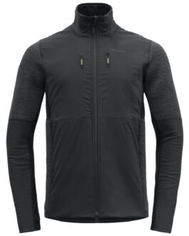 Pánská funkční mikina Devold Tinden Hybrid Merino Jkt Velikost: L / Barva: černá