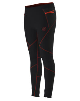 Dámské legíny La Sportiva Primal Pant W Velikost: L / Barva: černá/červená