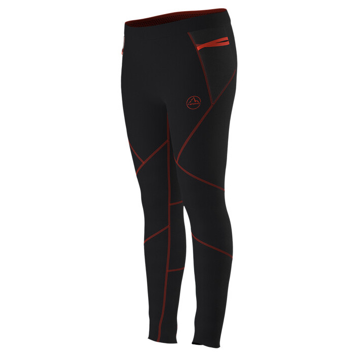 Dámské legíny La Sportiva Primal Pant W Velikost: S / Barva: černá/červená