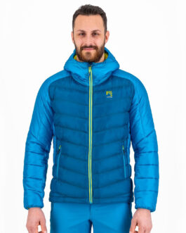 Pánská zimní bunda Karpos Focobon Jacket Velikost: XL / Barva: modrá/světle modrá
