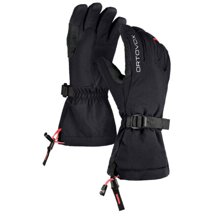 Dámské lyžařské rukavice Ortovox Mountain Glove Velikost: L / Barva: černá
