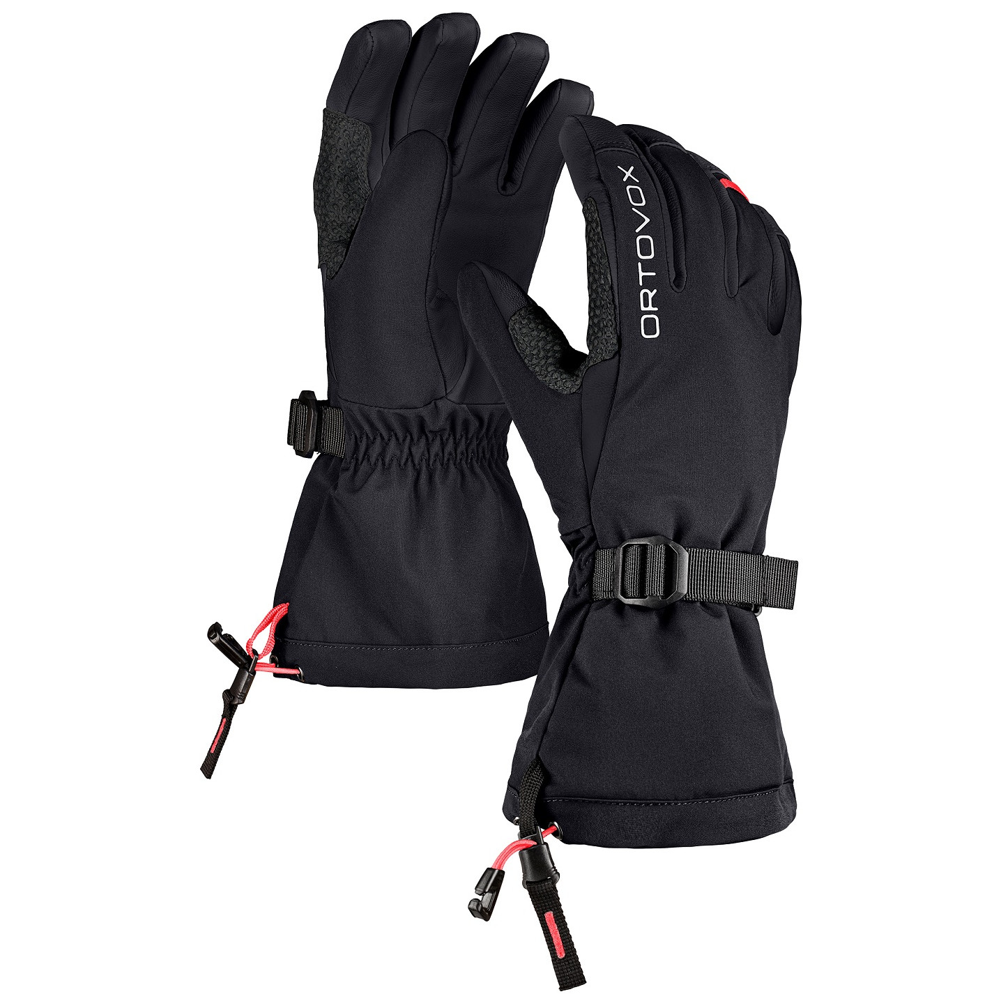 Dámské lyžařské rukavice Ortovox Mountain Glove Velikost: S / Barva: černá