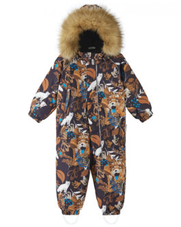 Dětská kombinéza Reima Lappi Dětská velikost: 80 / Barva: černá