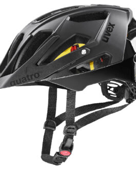 Cyklistická helma Uvex Quatro Cc Mips Velikost helmy: 52-57 cm / Barva: černá
