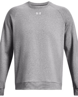 Pánská mikina Under Armour Rival Fleece Crew Velikost: M / Barva: šedá