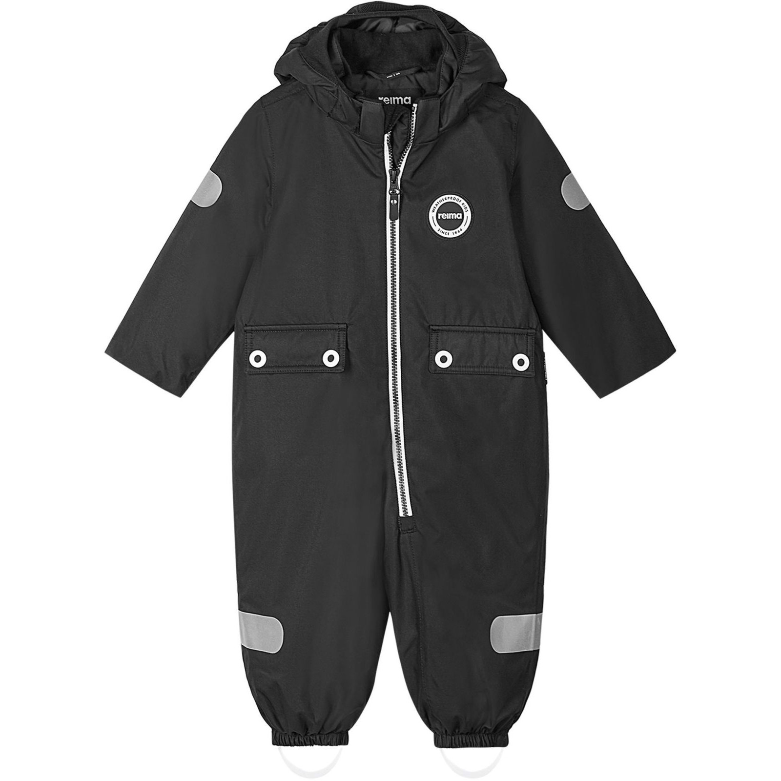 Dětská kombinéza Reima Marte 2022 Dětská velikost: 74 / Barva: černá