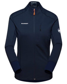 Dámská funkční mikina Mammut Taiss Light ML Jacket Women Velikost: L / Barva: tmavě modrá
