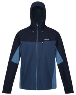 Pánská bunda Regatta Birchdale Velikost: XL / Barva: černá/modrá