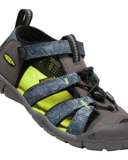 Dětské sandály Keen Seacamp II CNX JR Velikost bot (EU): 39 / Barva: šedá/modrá