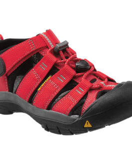 Dětské sandály Keen Newport H2 JR Dětské velikosti bot: 35 (3) / Barva: ribbon red/gargoyle