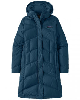 Dámský péřový kabát Patagonia Down With It Parka Velikost: L / Barva: tmavě modrá