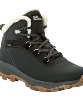 Dámské zimní boty Jack Wolfskin Everquest Texapore Mid W Velikost bot (EU): 39,5 / Barva: černá