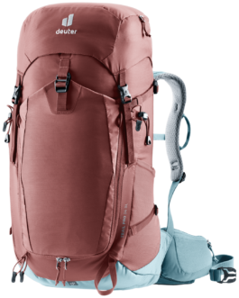 Batoh Deuter Trail Pro 34 SL Barva: vínová
