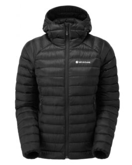 Dámská zimní bunda Montane Fem Anti-Freeze Hoodie Velikost: M / Barva: černá