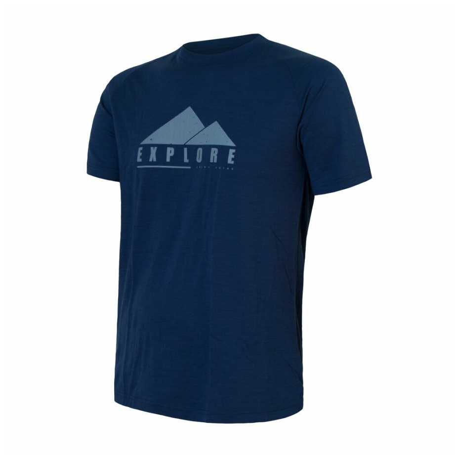 Pánské triko Sensor Merino Air Pt Explore Velikost: XL / Barva: tmavě modrá