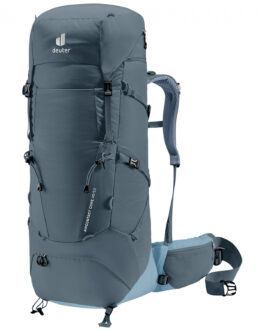 Turistický batoh Deuter Aircontact Core 40+10 Barva: šedá/modrá