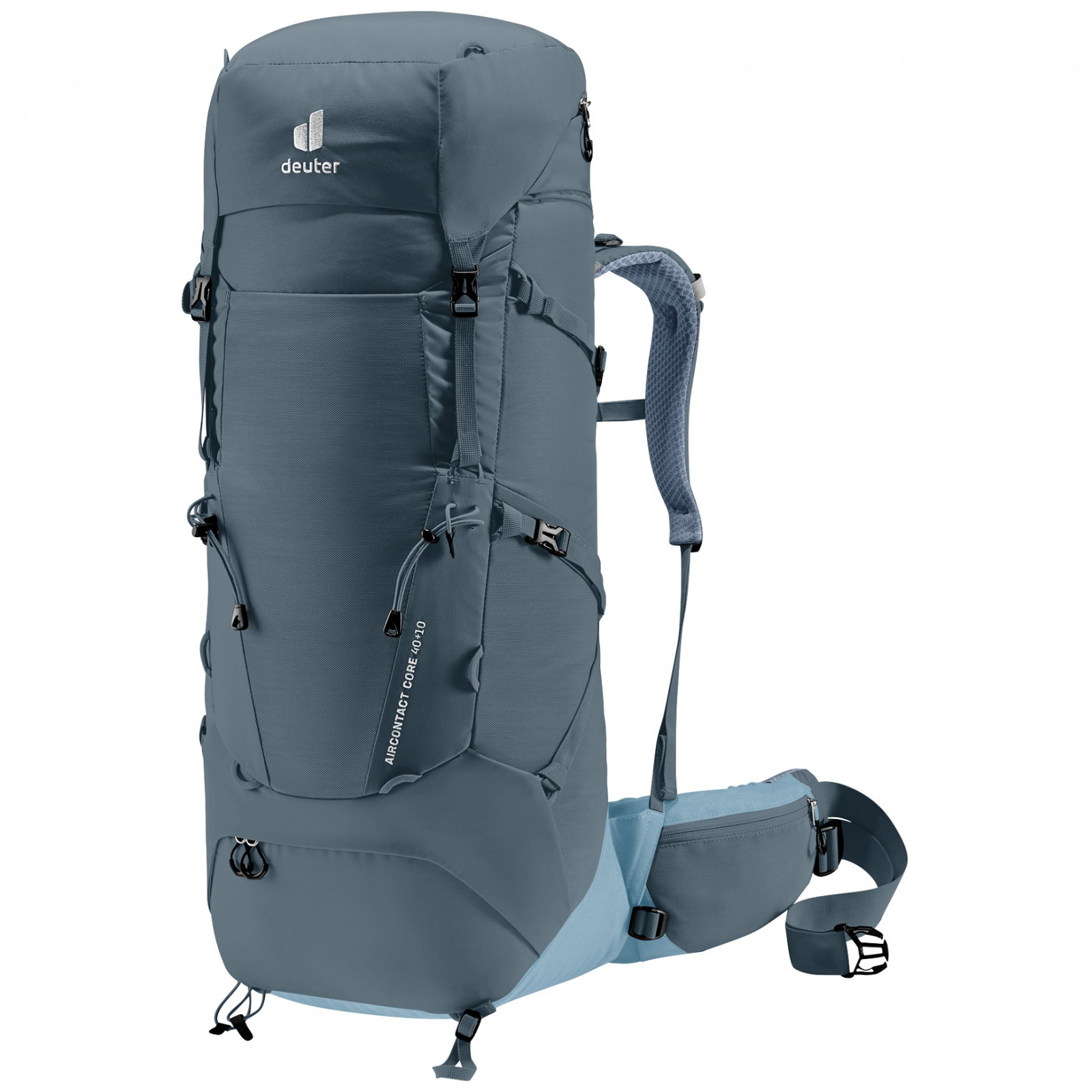 Turistický batoh Deuter Aircontact Core 40+10 Barva: šedá/modrá