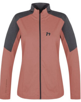 Dámská funkční mikina Hannah Nemea Velikost: L / Barva: růžová/černá