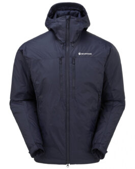 Pánská zimní bunda Montane Respond Xt Hoodie Velikost: XL / Barva: tmavě modrá