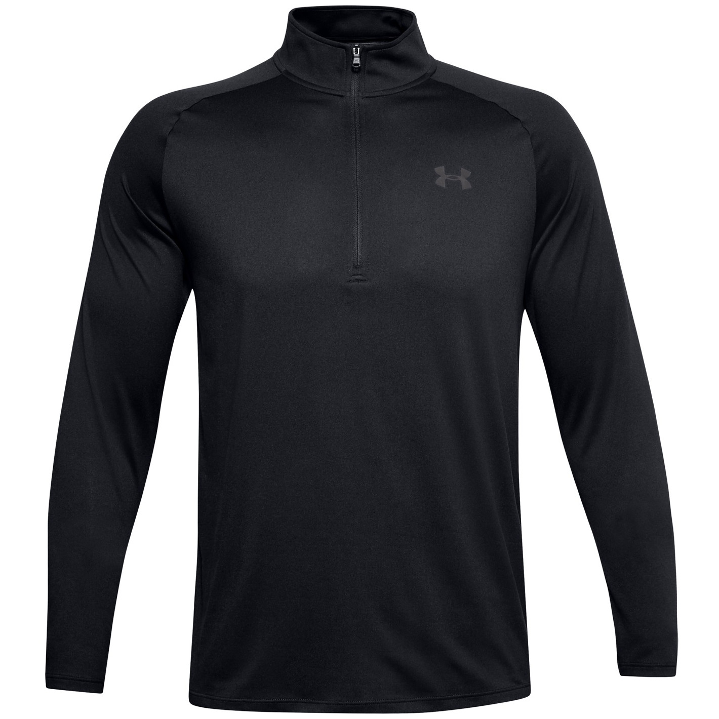 Pánské funkční triko Under Armour Tech 2.0 1/2 Zip Velikost: M / Barva: černá
