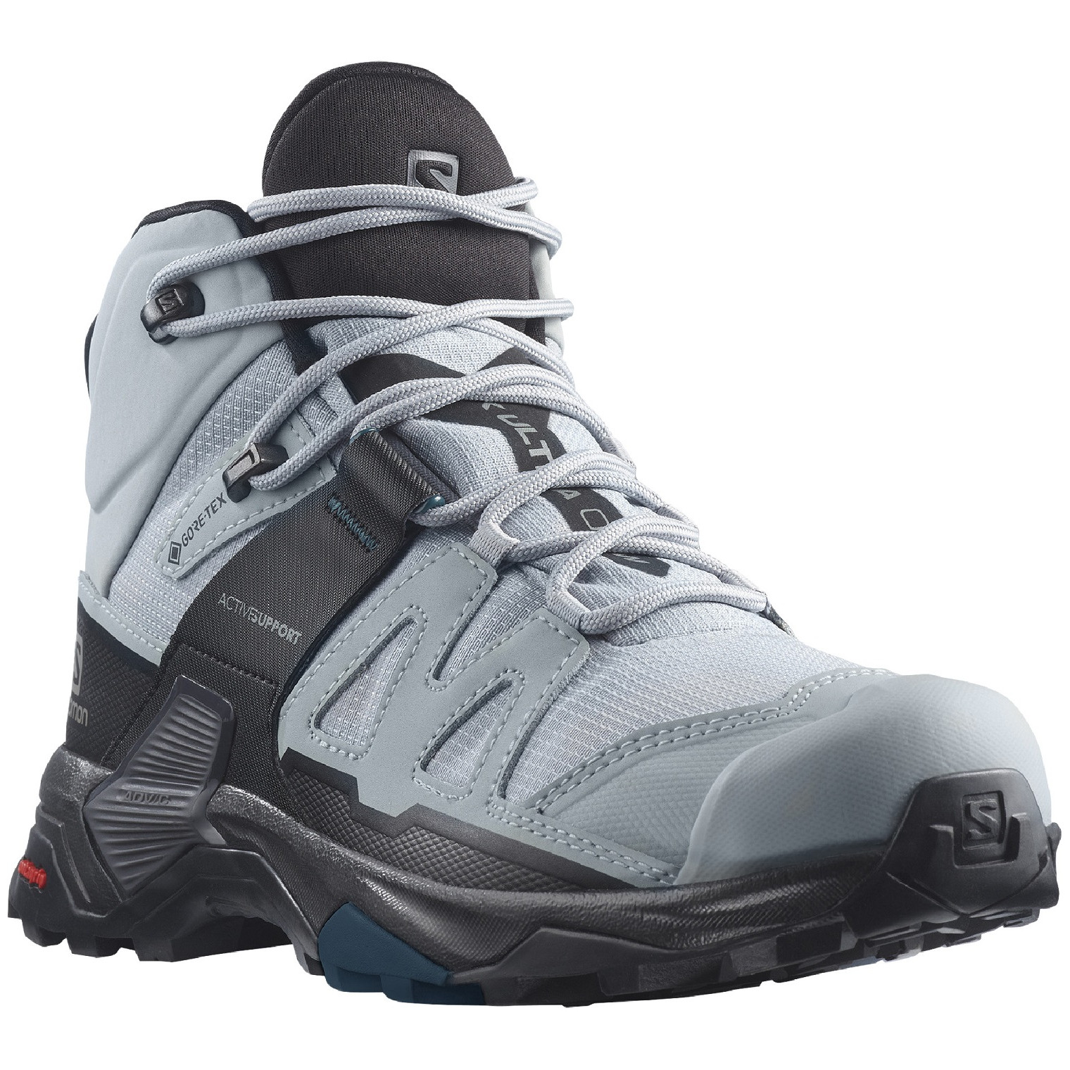 Dámské turistické boty Salomon X Ultra 4 Mid Wide Gore-Tex Velikost bot (EU): 37 (1/3) / Barva: černá/modrá