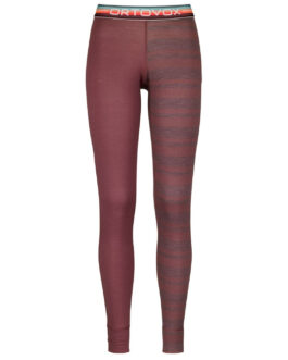 Dámské kalhoty Ortovox 185 Rock’N’Wool Long Pants W Velikost: L / Barva: růžová