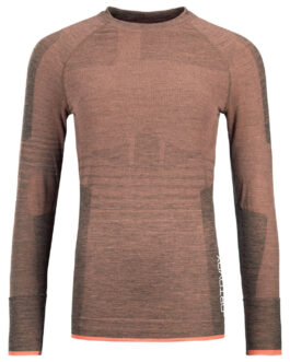 Dámské triko Ortovox 230 Competition Long Sleeve W Velikost: M / Barva: oranžová