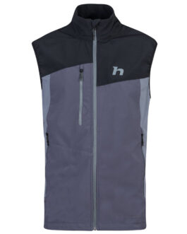 Pánská vesta Hannah Carsten Vest Velikost: XXL / Barva: černá/šedá