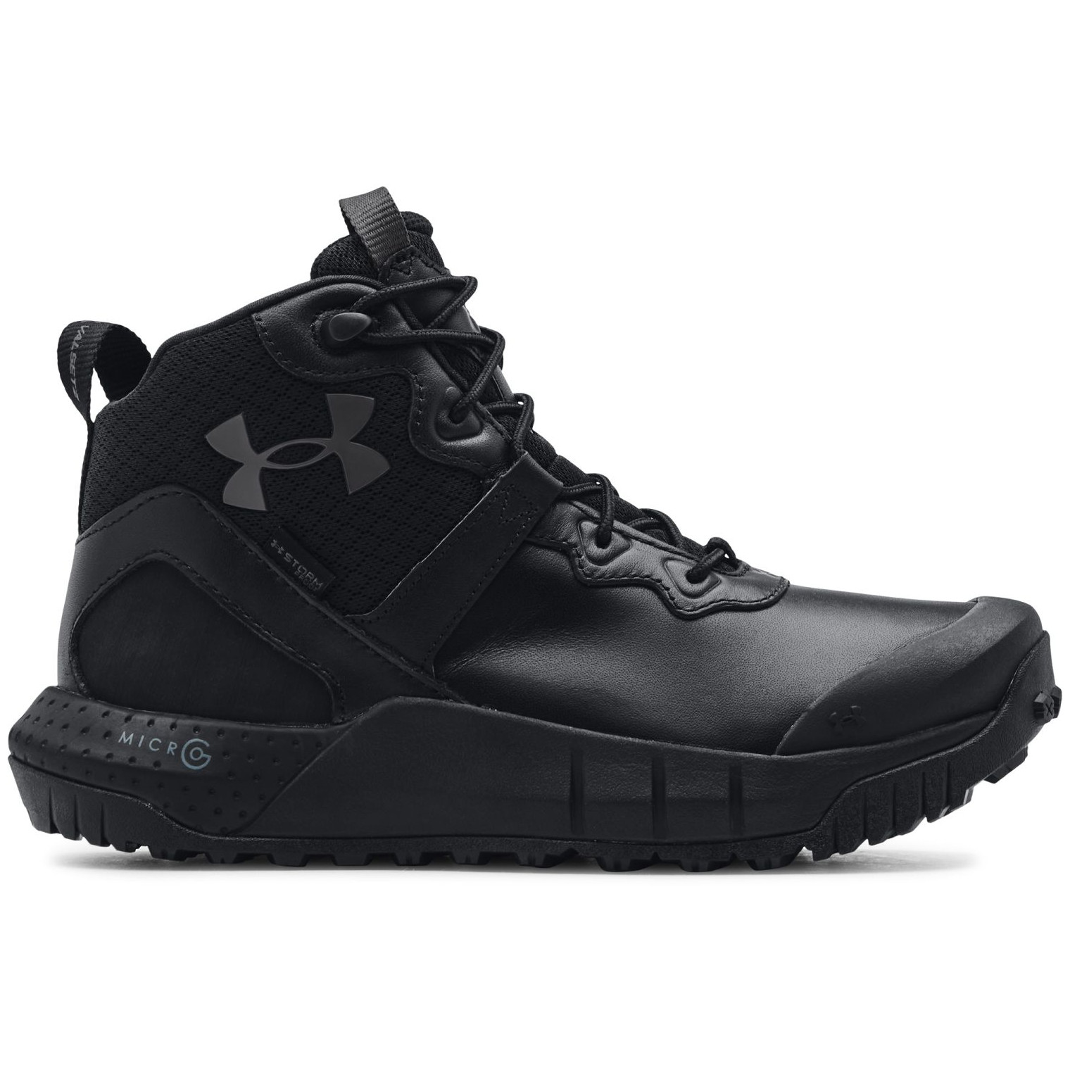 Dámské boty Under Armour W MG Valsetz Mid LTHR WP Velikost bot (EU): 40 / Barva: černá