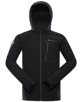 Pánská softshellová bunda Alpine Pro Hoor Velikost: M / Barva: černá