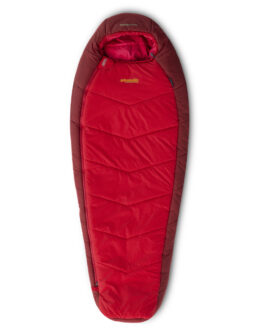 Spacák Pinguin Comfort Junior Barva: červená / Zip: Pravý