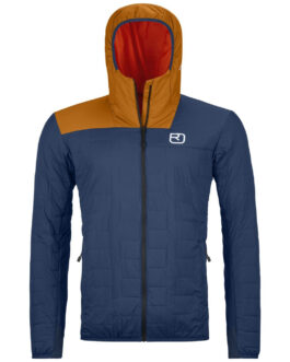 Pánská bunda Ortovox Swisswool Piz Badus Jacket M Velikost: M / Barva: tmavě modrá