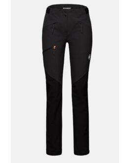 Dámské kalhoty Mammut Courmayeur SO Pants Women Velikost: XL / Barva: černá