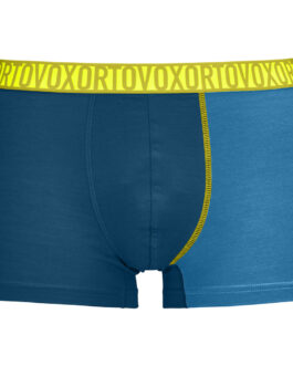 Pánské boxerky Ortovox 150 Essential Trunks M Velikost: XL / Barva: modrá/žlutá