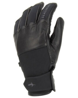 Nepromokavé rukavice SealSkinz Walcott Velikost rukavic: XL / Barva: černá