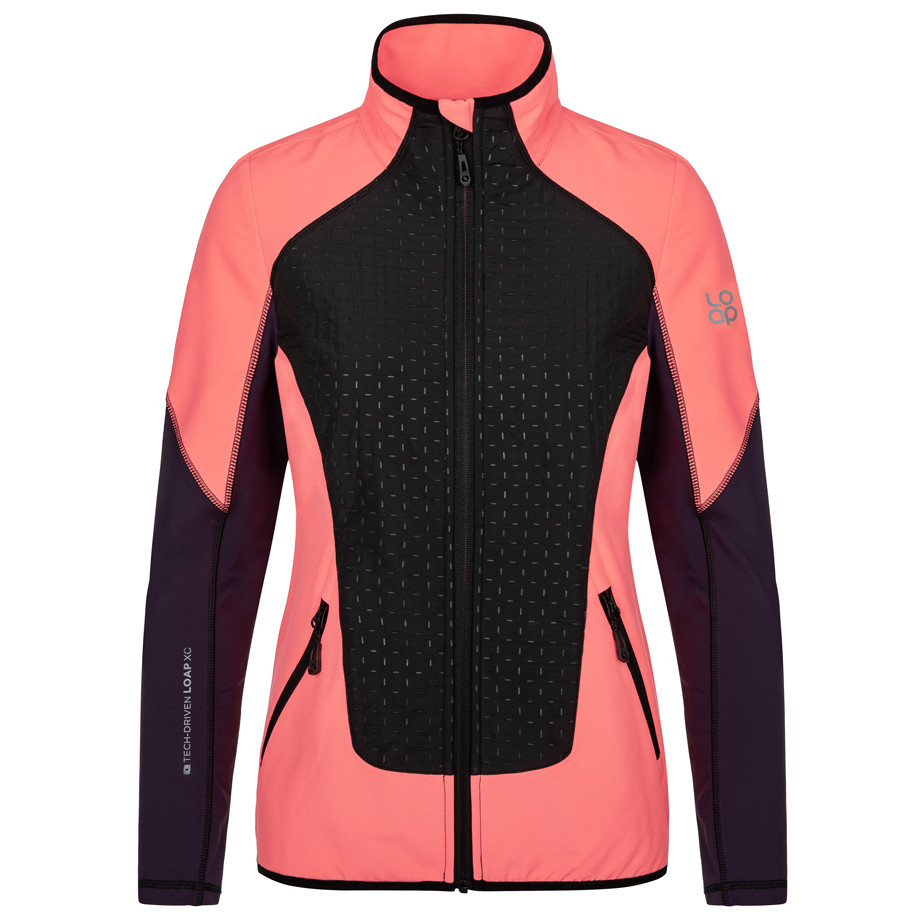 Dámská bunda Loap Uxula Velikost: L / Barva: světle oranžová