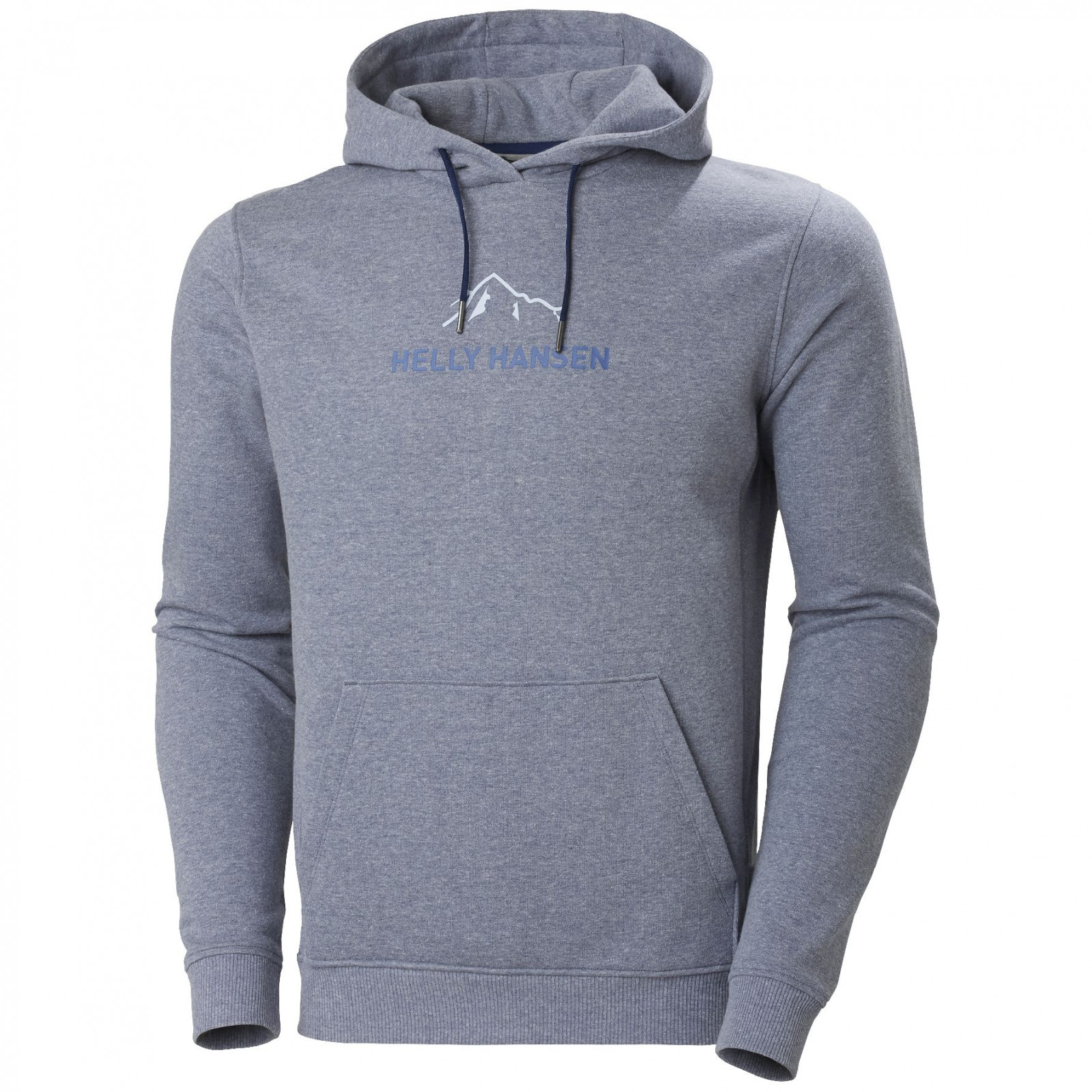 Pánská mikina Helly Hansen F2F Organic Cotton Hoodie Velikost: M / Barva: modrá
