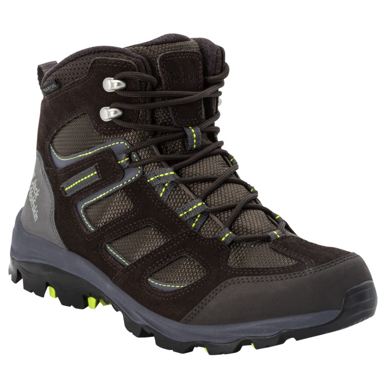 Pánské boty Jack Wolfskin Vojo 3 Texapore Mid M Velikost bot (EU): 46 / Barva: žlutá/hnědá
